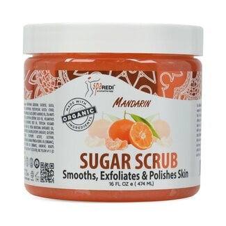 Spa Redi Spa Redi - Sugar Scrub - 16 oz - Mandarin