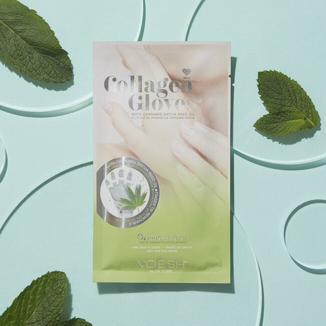 Voesh - Collagen Gloves - Cannabis - 1 ct
