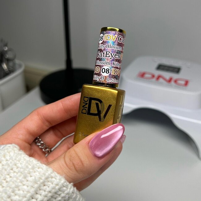 DND DIVA - 9D Cat Eye - 08 Glassball - Kitty Blossom