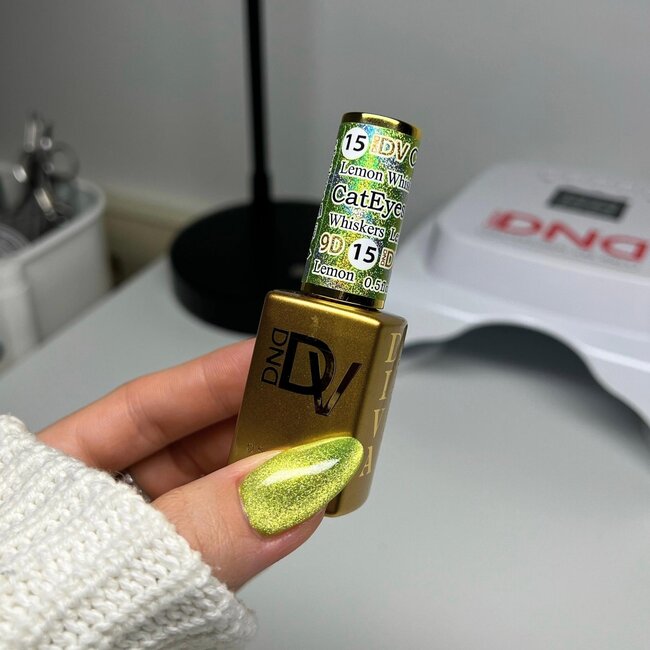 DND DIVA - 9D Cat Eye - 15 Candy - Lemon Whiskers