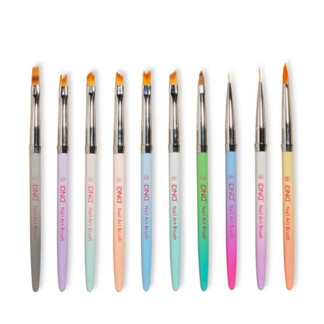 DND - 3D Carving Flower Brushes - 10 pcs