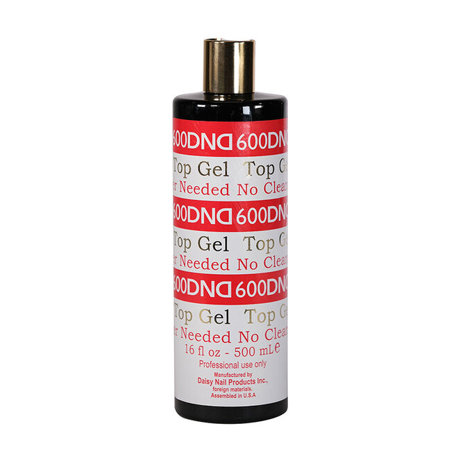 DND DND - Gel - 600 - No Cleanser Top Coat Refill - 16 fl oz