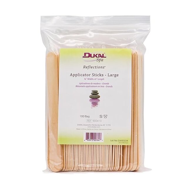 Dukal Spa - Applicator Sticks - Large - 100 ct - 900410
