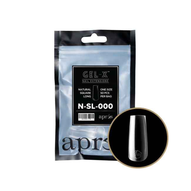 Apres - Refill Bags - Natural - Square Long - #000