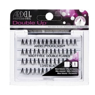 Ardell Ardell - Double Up - Knot-Free Double Flares - Long Black