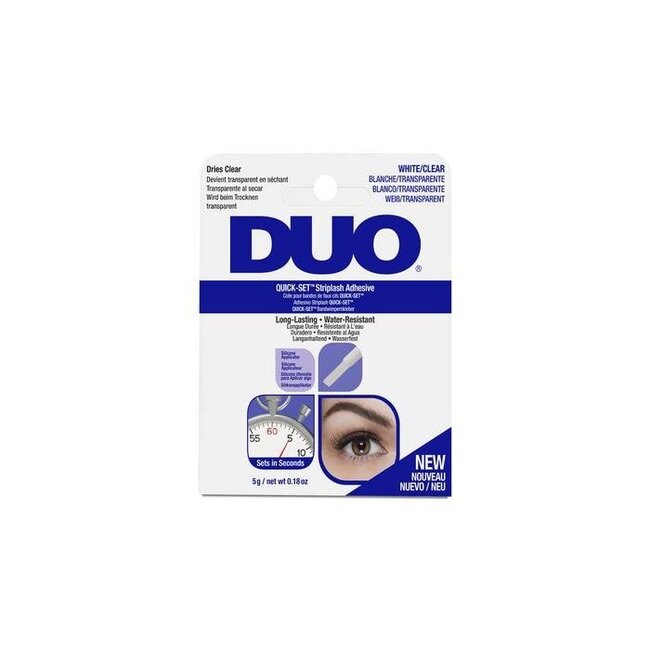 Ardell Duo - Quick-Set Striplash Adhesive - White/Clear