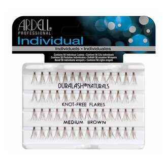 Ardell Ardell - Individual - Knot-Free Flares - Medium Brown
