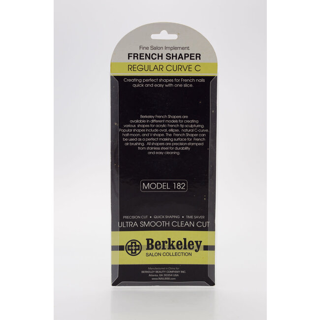 *SALE* Berkeley - French Shaper/Cutter - Regular Curve C