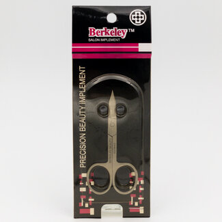 Berkeley Berkeley - Mini Curved Tip Mini Scissors - Large - Precision Beauty Implement
