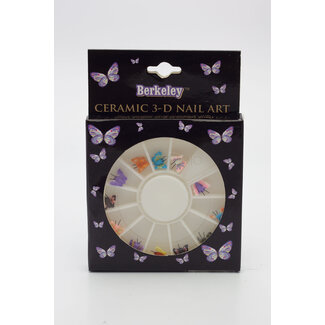 Berkeley - Nail Art 3D Ceramic - Butterflies