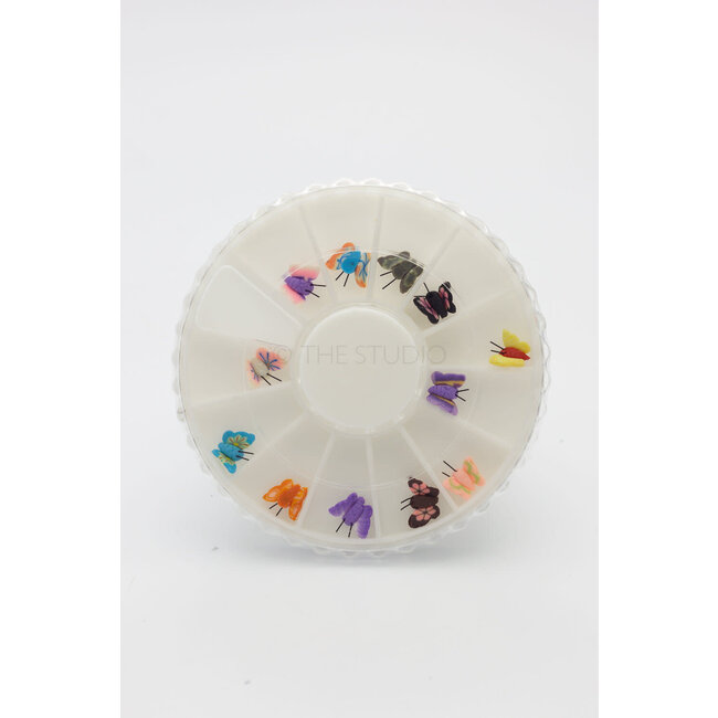 Berkeley - Nail Art 3D Ceramic - Butterflies