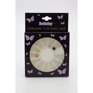 Berkeley - Nail Art 3D Ceramic - Flowers
