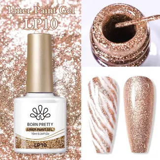 Born Pretty Born Pretty - Liner Paint Gel - .34 fl oz - LP10
