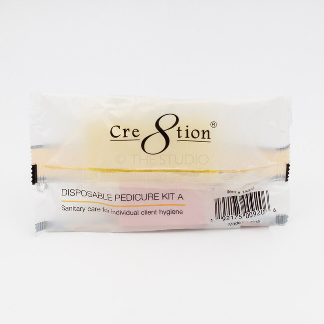 Cre8tion - Disposable Pedicure Kit - 1 ct