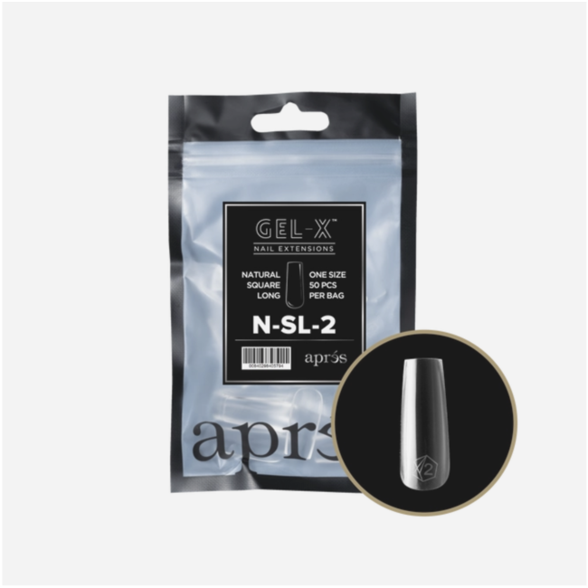 Apres - Refill Bags - Natural - Square Long - #2