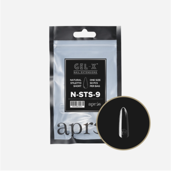 Apres Apres - Refill Bags - Natural - Stiletto Short - #9