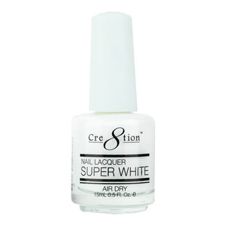 Cre8tion Cre8tion - Lacquer - Super White - .5 fl oz