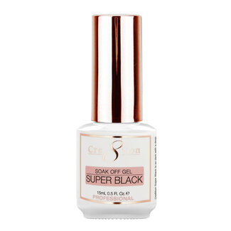 Cre8tion Cre8tion - Gel Polish - Super Black - .5 fl oz