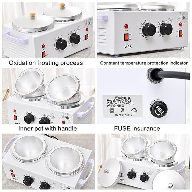 Burmax - Double Wax Warmer - FSC815