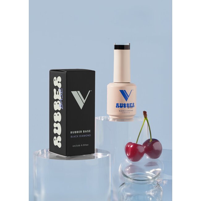 V Beauty Pure - Gel - Rubber Base - Black Diamond