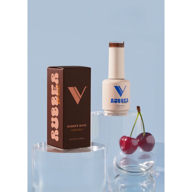 V Beauty Pure - Gel - Rubber Base - Chestnut