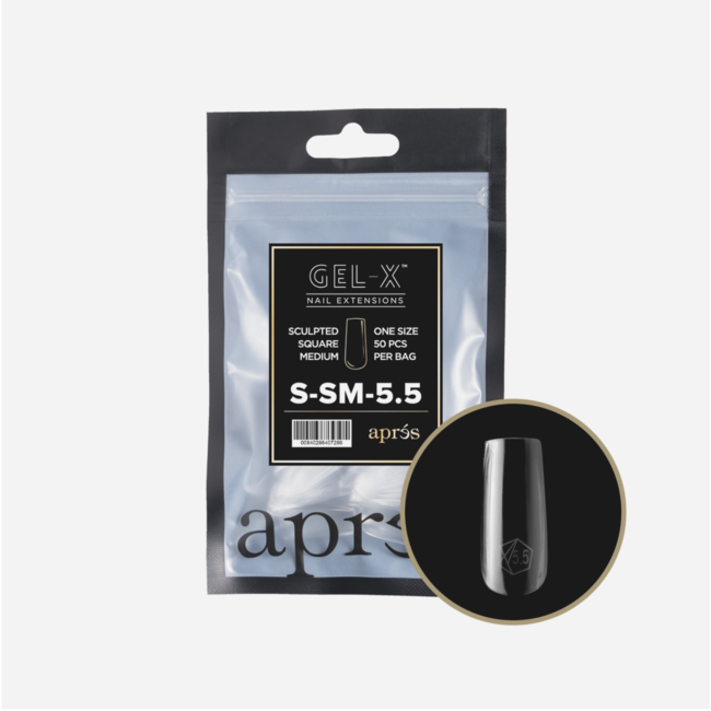 Apres Apres - Refill Bags - Sculpted - Square Medium - #5.5