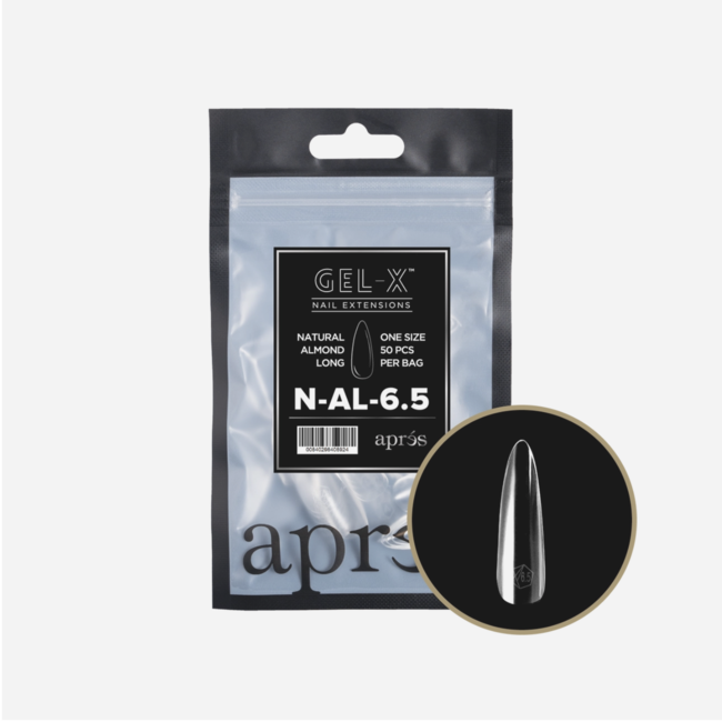 Apres Apres - Refill Bags - Natural - Almond Long - #6.5