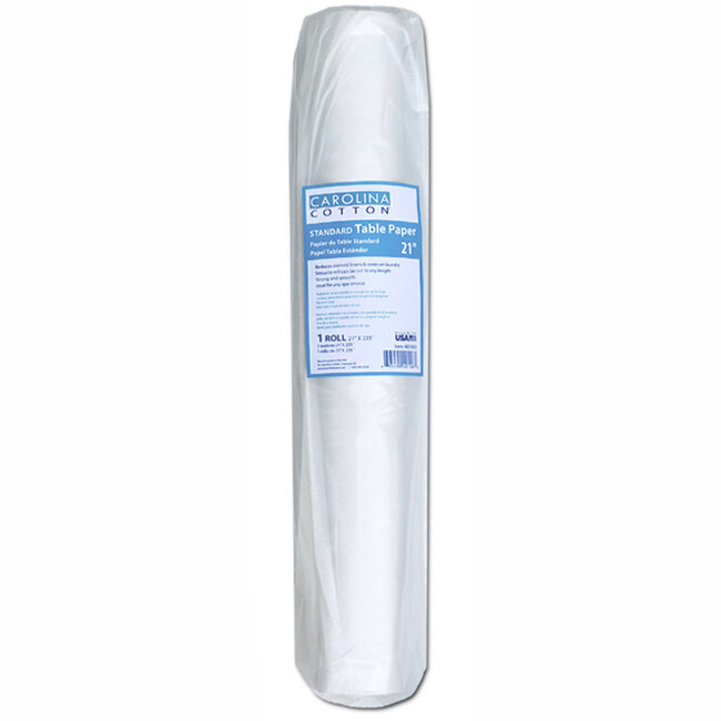 Carolina Cotton Carolina Cotton - Waxing Table Paper Roll - 21" x 225" - 1 ct