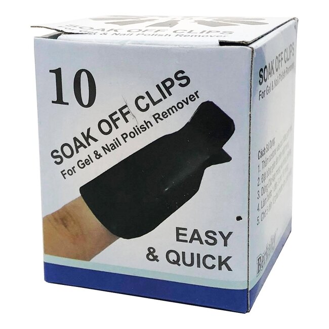 Berkeley - Soak Off Clips - 10 count -