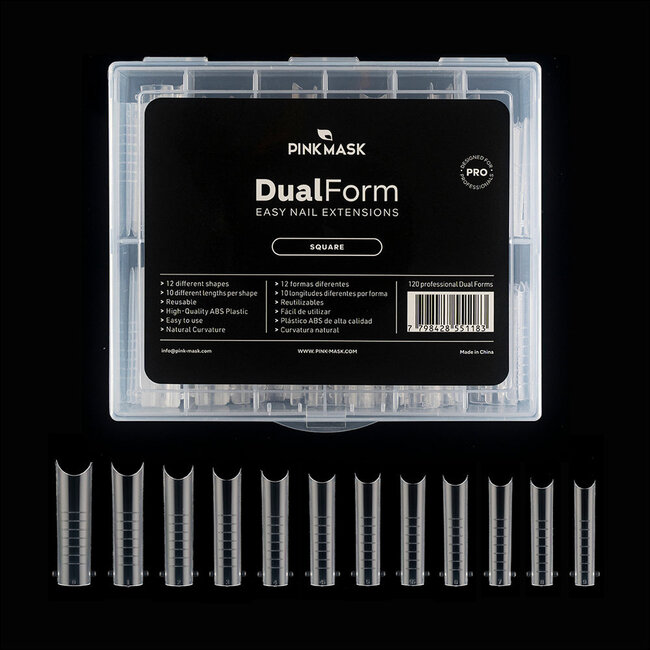 Pink Mask - Dual Forms - Square