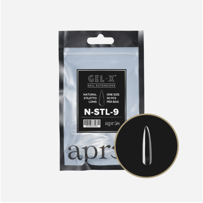 Apres - Refill Bags - Natural - Stiletto Long - #9