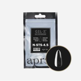 Apres Apres - Refill Bags - Natural - Stiletto Short - #4.5
