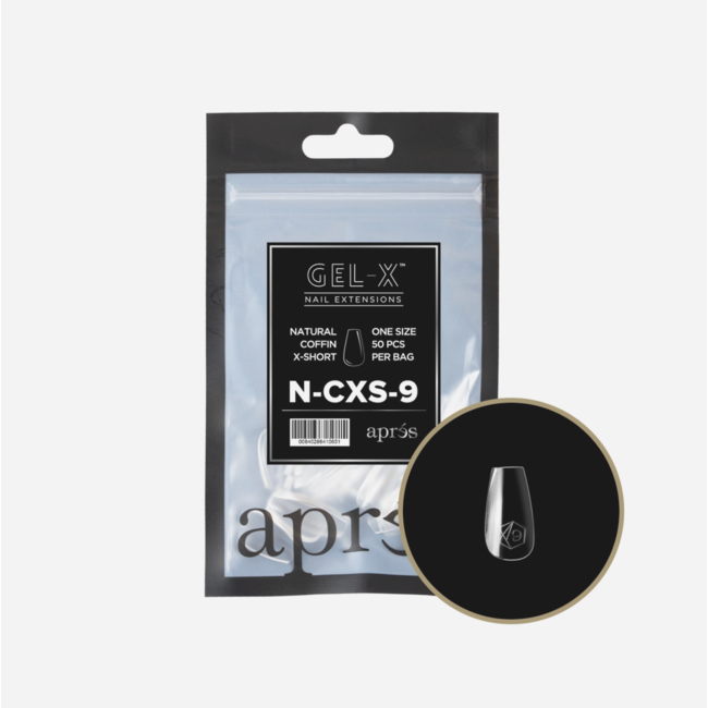 Apres Apres - Refill Bags - Natural - Coffin Extra Short - #9