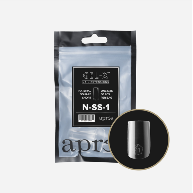 Apres Apres - Refill Bags - Natural - Square Short - #1