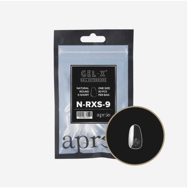 Apres - Refill Bags - Natural - Round Extra Short - #9