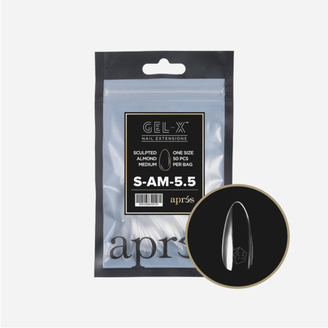 Apres - Refill Bags - Sculpted - Almond Medium - #5.5