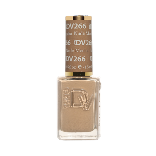 DND DIVA - 266 - Nude Mocha - DUO Polish
