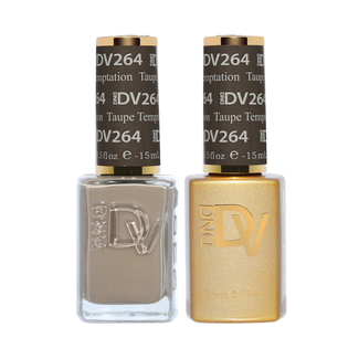 DND DIVA DND DIVA - 264 - Temptation Taupe - DUO Polish