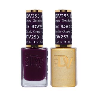 DND DIVA DND DIVA - 253 - Gothic Grape - DUO Polish