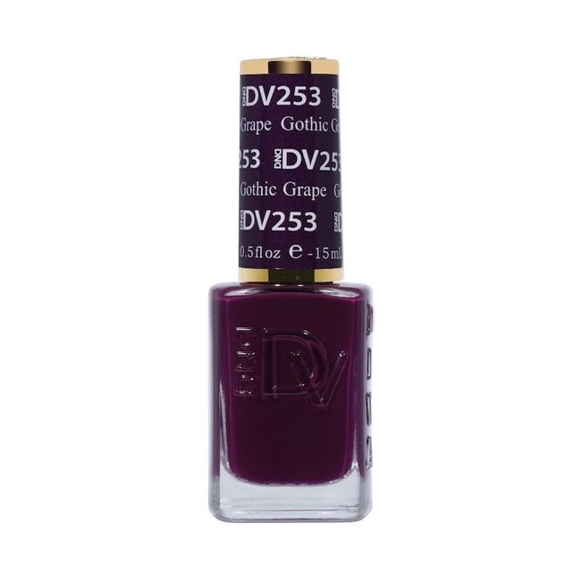 DND DIVA - 253 - Gothic Grape - DUO Polish