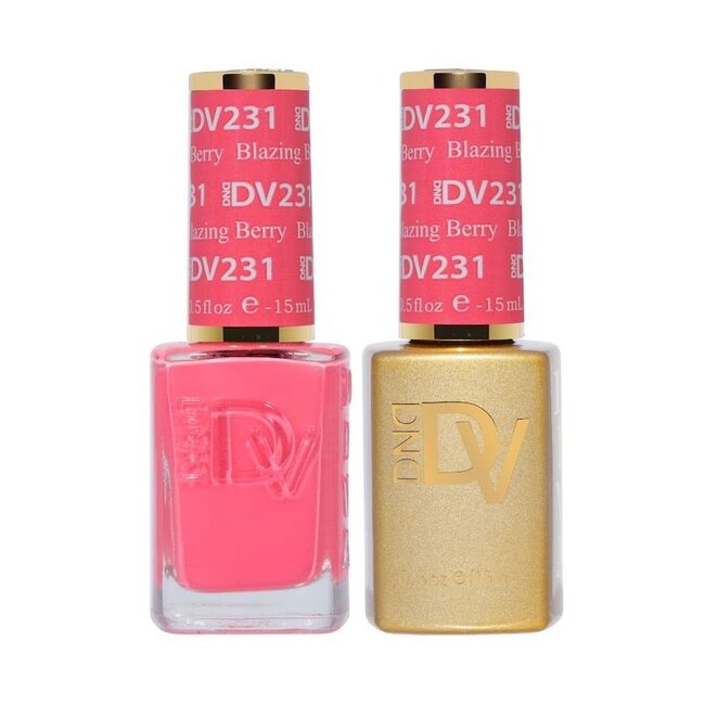 DND DIVA - 231 - Blazing Berry - DUO Polish