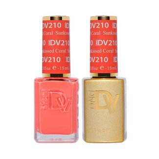 DND DIVA DND DIVA - 210 - Sunkissed Coral - DUO Polish