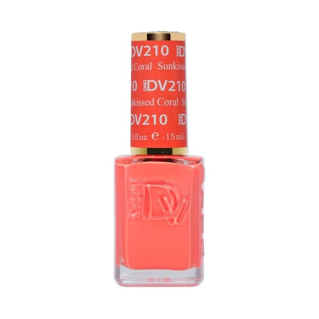 DND DIVA - 210 - Sunkissed Coral - DUO Polish