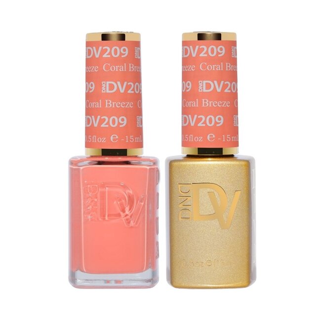 DND DIVA - 209 - Coral Breeze - DUO Polish