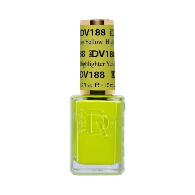 DND DIVA - 188 - Yellow Highlighter - DUO Polish