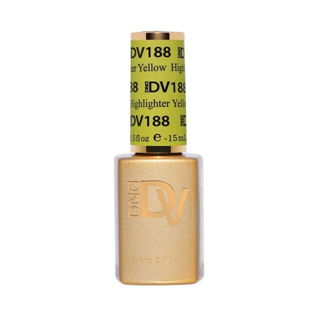 DND DIVA - 188 - Yellow Highlighter - DUO Polish
