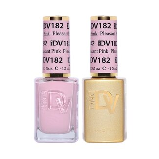 DND DIVA DND DIVA - 182 - Pleasant Pink - DUO Polish