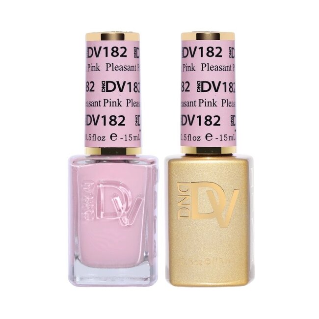 DND DIVA - 182 - Pleasant Pink - DUO Polish