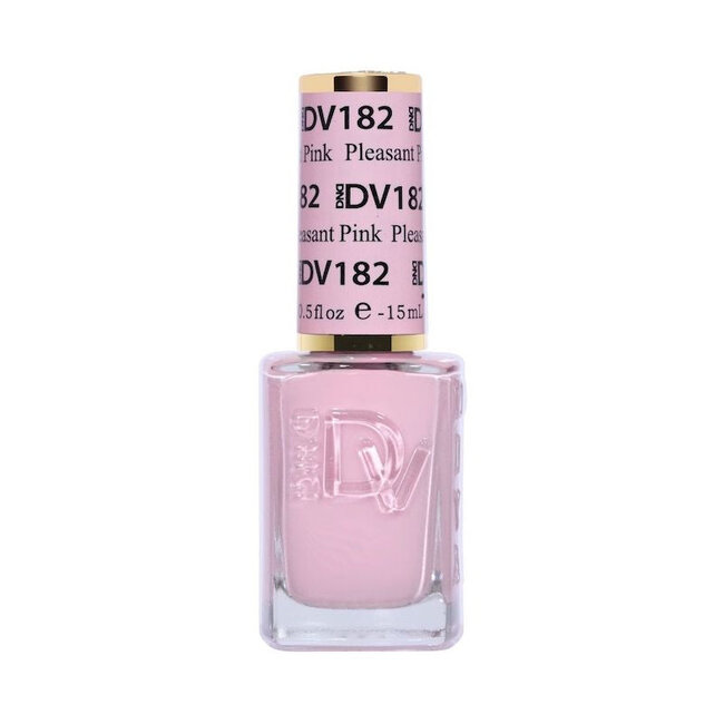 DND DIVA - 182 - Pleasant Pink - DUO Polish
