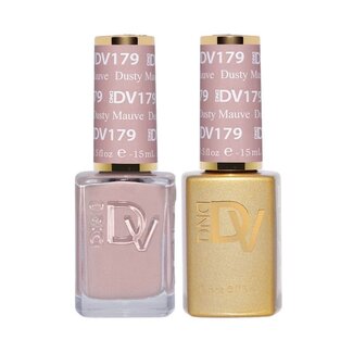DND DIVA DND DIVA - 179 - Dusty Mauve - DUO Polish